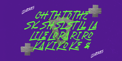 Endak Lounch Font Poster 10
