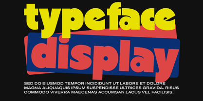 Roofed Font Poster 3