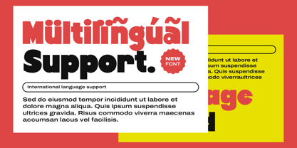 Roofed Font Poster 8