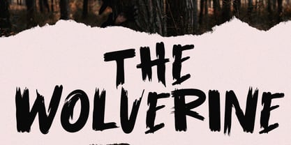 MC Corest Brush Font Poster 3