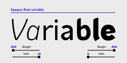 Epoque Final Font Poster 7