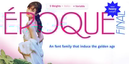 Epoque Final Font Poster 1