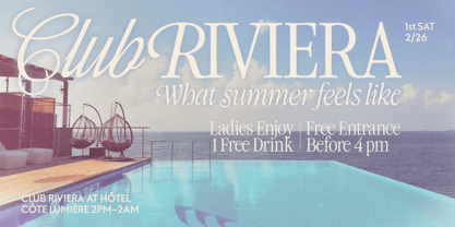 Atelier Fleur Font Poster 3