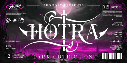 Hotra Font Poster 1