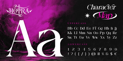 Hotra Font Poster 2