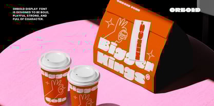 Orbold Font Poster 8