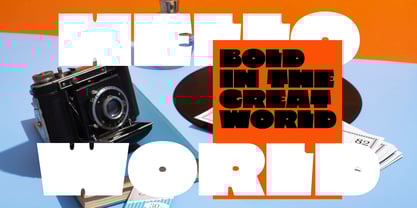 Orbold Font Poster 2