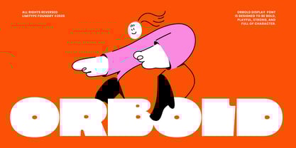 Orbold Font Poster 1