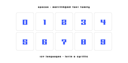 Specon Font Poster 15
