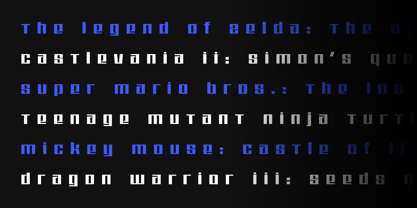 Specon Font Poster 13