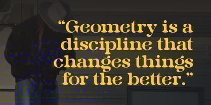 Cosmology Font Poster 2