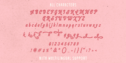 Romantic Aura Font Poster 9
