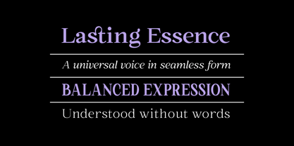 Romantic Editorial Font Poster 5