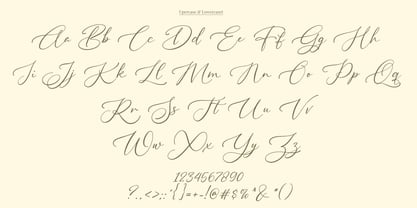 Calyvera Font Poster 2
