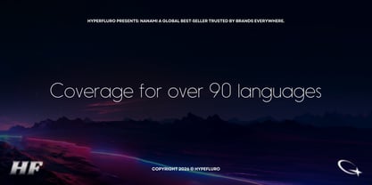 Nanami Font Poster 8