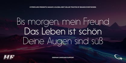 Nanami Font Poster 12