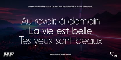 Nanami Font Poster 10