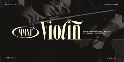 Philyou Display Font Poster 13