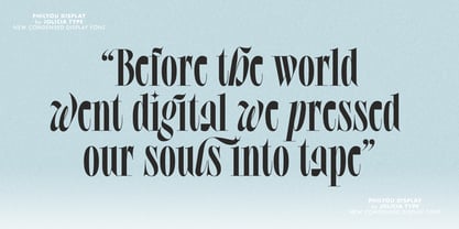 Philyou Display Font Poster 7