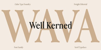 Freight Editorial Font Poster 7