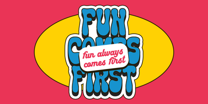 Gumdrop Font Poster 3