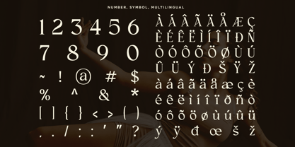Clony Font Poster 10