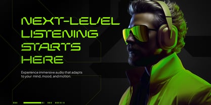 Neuroxa Font Poster 3