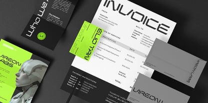 Neuroxa Font Poster 7