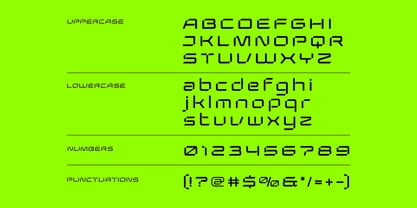 Neuroxa Font Poster 2
