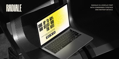 Radiale Font Poster 7