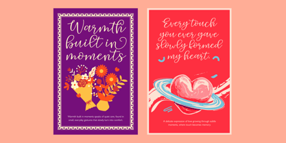 Eliora Journal Font Poster 2