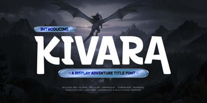 Kivara Font Poster 1