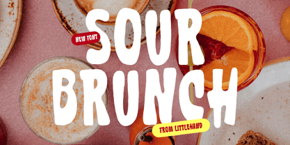Sour Brunch Font Poster 1