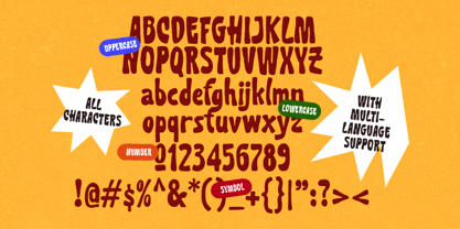 Sour Brunch Font Poster 6