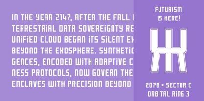 Reigner Font Poster 7