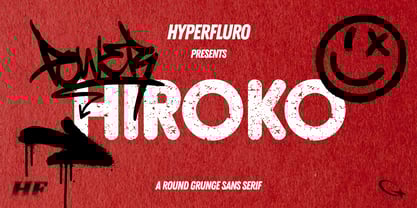 Hiroko Font Poster 1