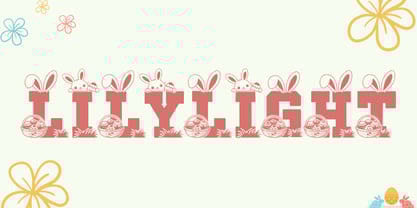 Blockton Easter Font Poster 3