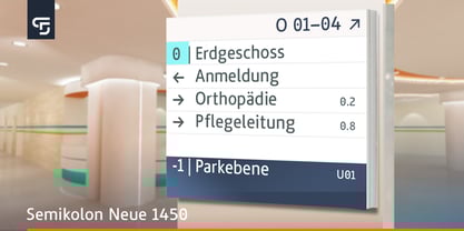 Semikolon Neue 1450 Font Poster 6