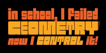 Sackem VF PB Font Poster 4