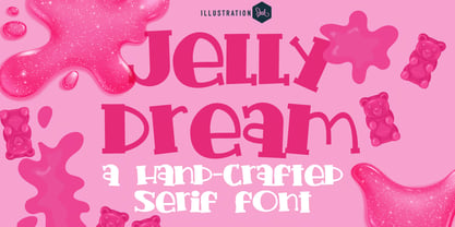 PN Jelly Dream Font Poster 2