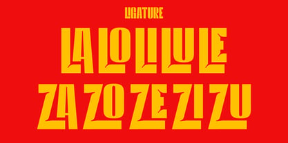 Pizza Slice Font Poster 5