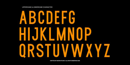 Morinite Font Poster 2