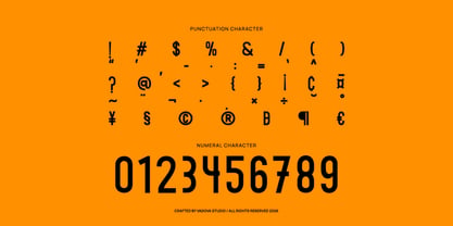 Morinite Font Poster 5