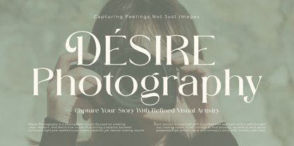 Becaose Font Poster 6