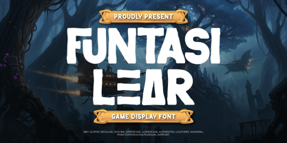 Funtasi Lear Font Poster 1