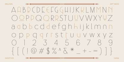 IT Delvion Font Poster 5