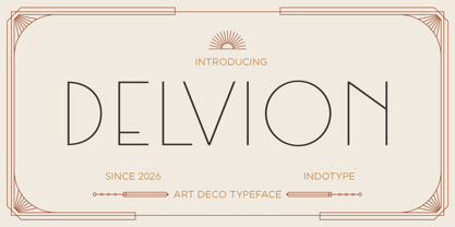 IT Delvion Font Poster 1