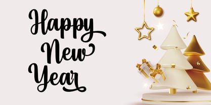 Candy Canes Font Poster 3