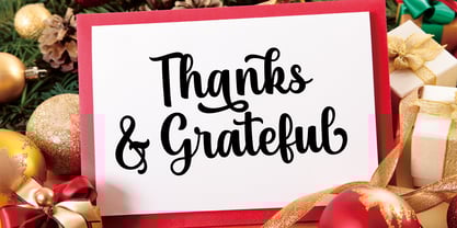 Candy Canes Font Poster 7