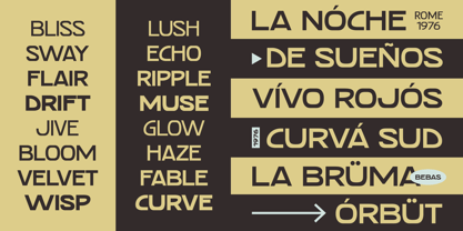 SFC Primorsa Sans Font Poster 8